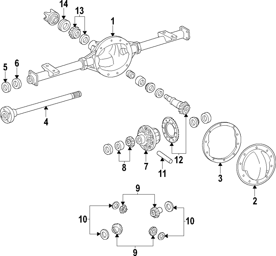 Chevy Tahoe Rear Suspension Diagram